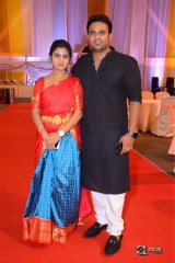Celebs at Bandla Ganesh Brothers Daughter Ashritha Wedding Photos